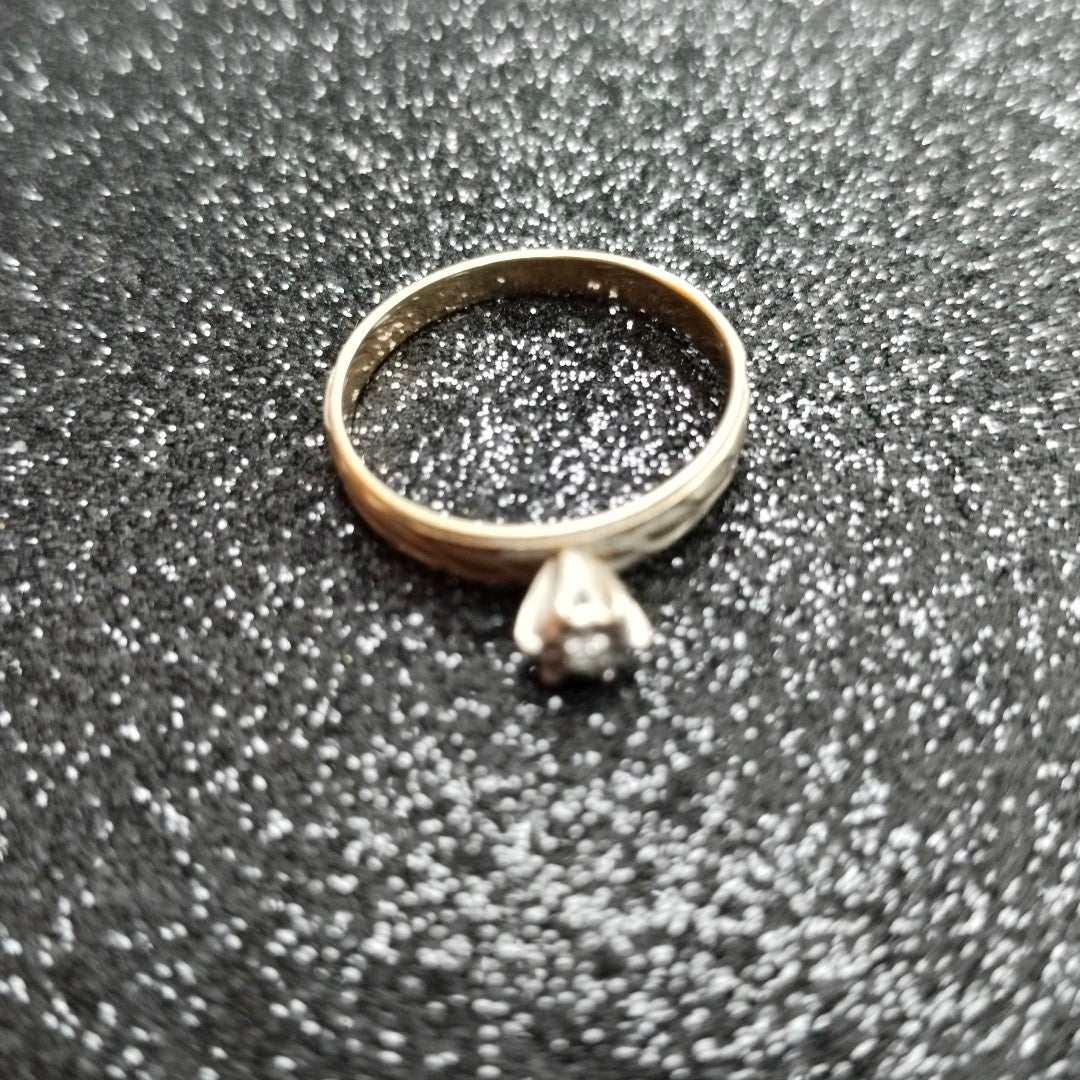 ANILLO ORO 10 K 1,50 GRMS (SEMINUEVO)