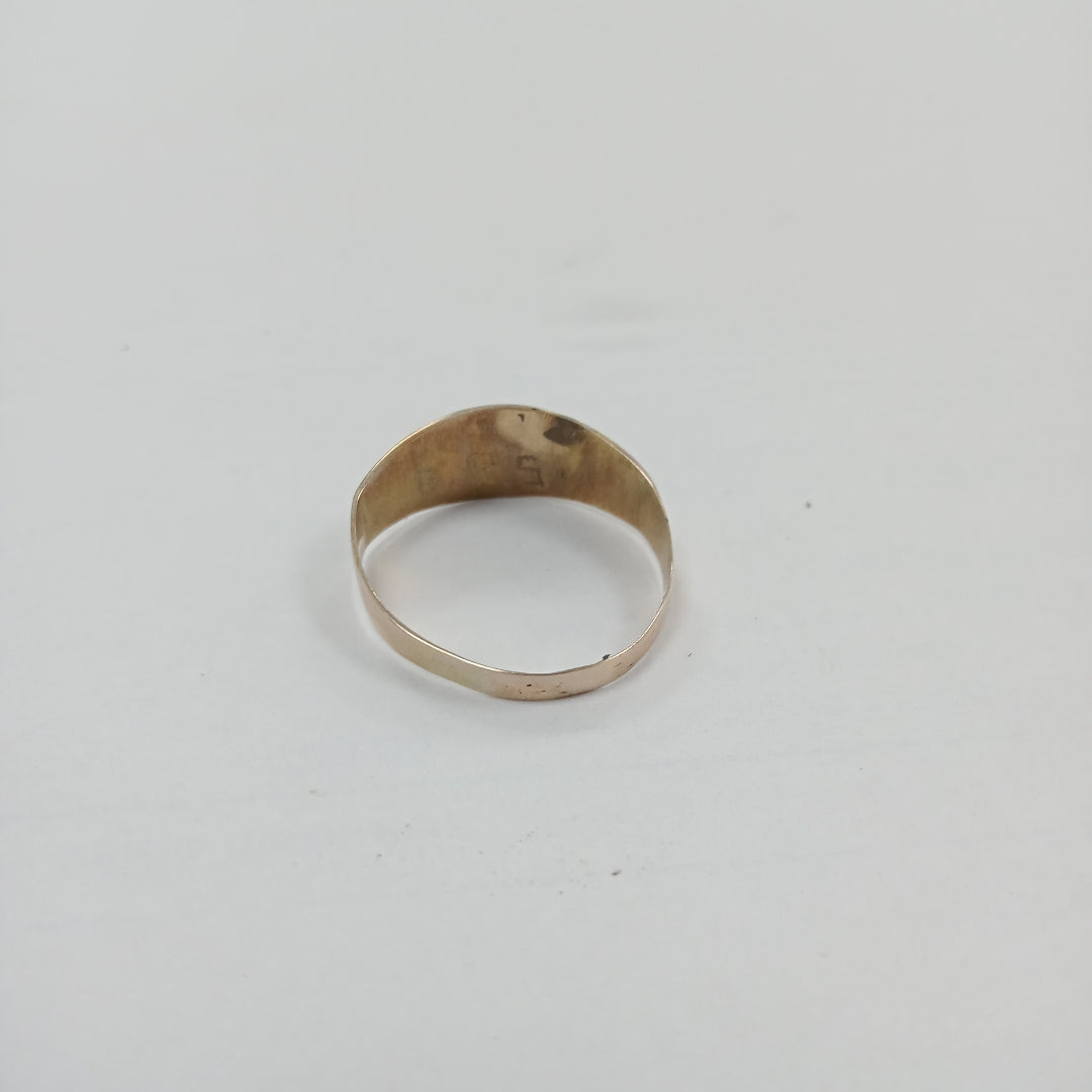 ANILLO DE GRADUACIÓN ORO 8 K 0.9 GRMS (SEMINUEVO)
