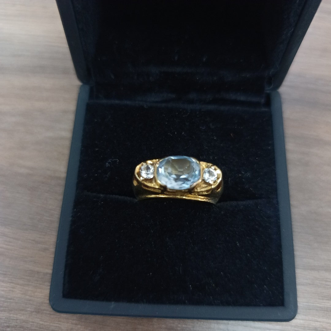 ANILLO ORO 12 K 5.4 GRMS (SEMINUEVO)