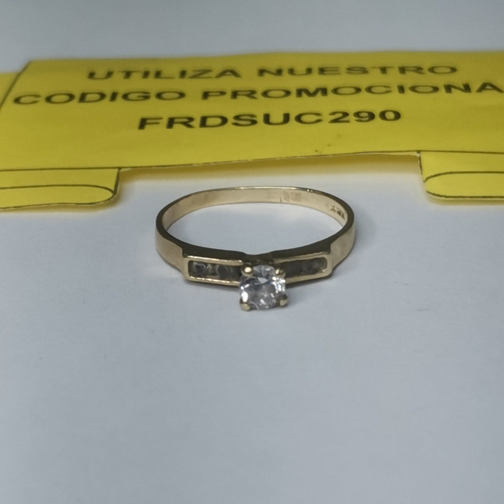 SOLITARIO ORO 10 K 1.7 GRMS (SEMINUEVO)