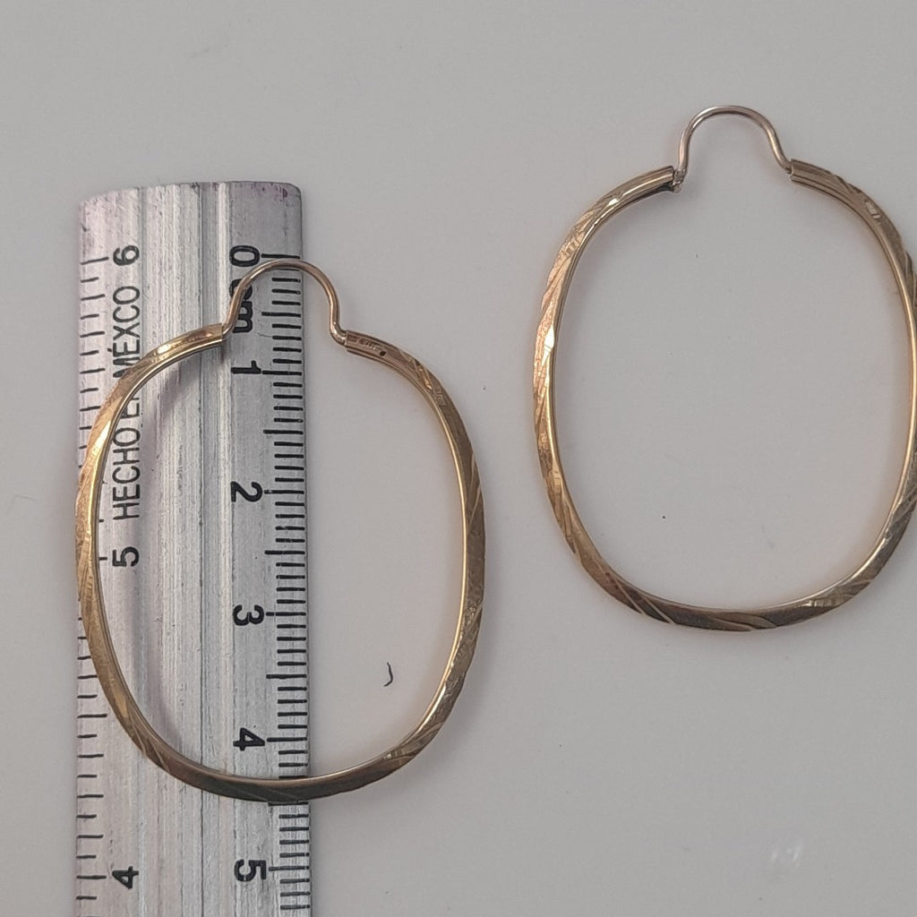 ARETES PAR ORO 10 K 2.9 GRMS (SEMINUEVO)