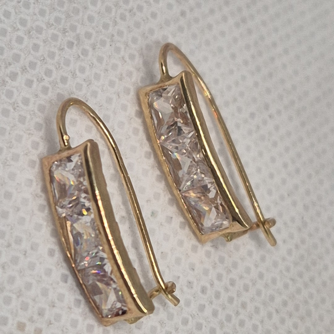 ARETES PAR ORO 10 K 1,30 GRMS (SEMINUEVO)