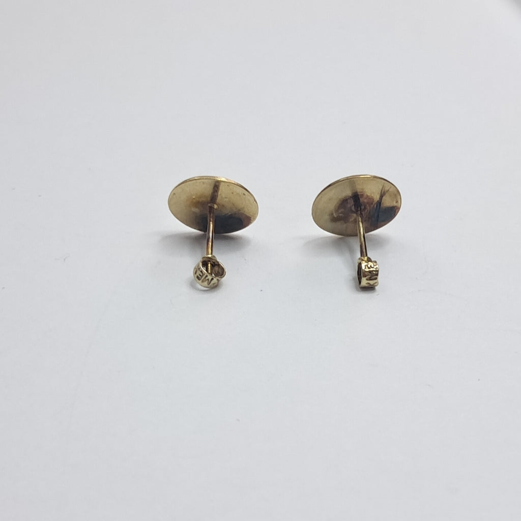 ARETES PAR ORO 14 K 1,10 GRMS (SEMINUEVO)