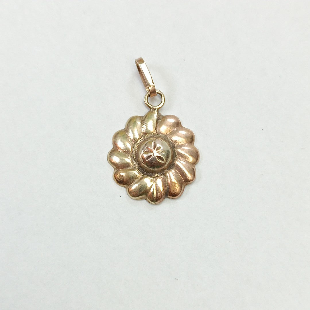 DIJE ORO,ORO COMBINADO 10 K 1,40 GRMS (SEMINUEVO)
