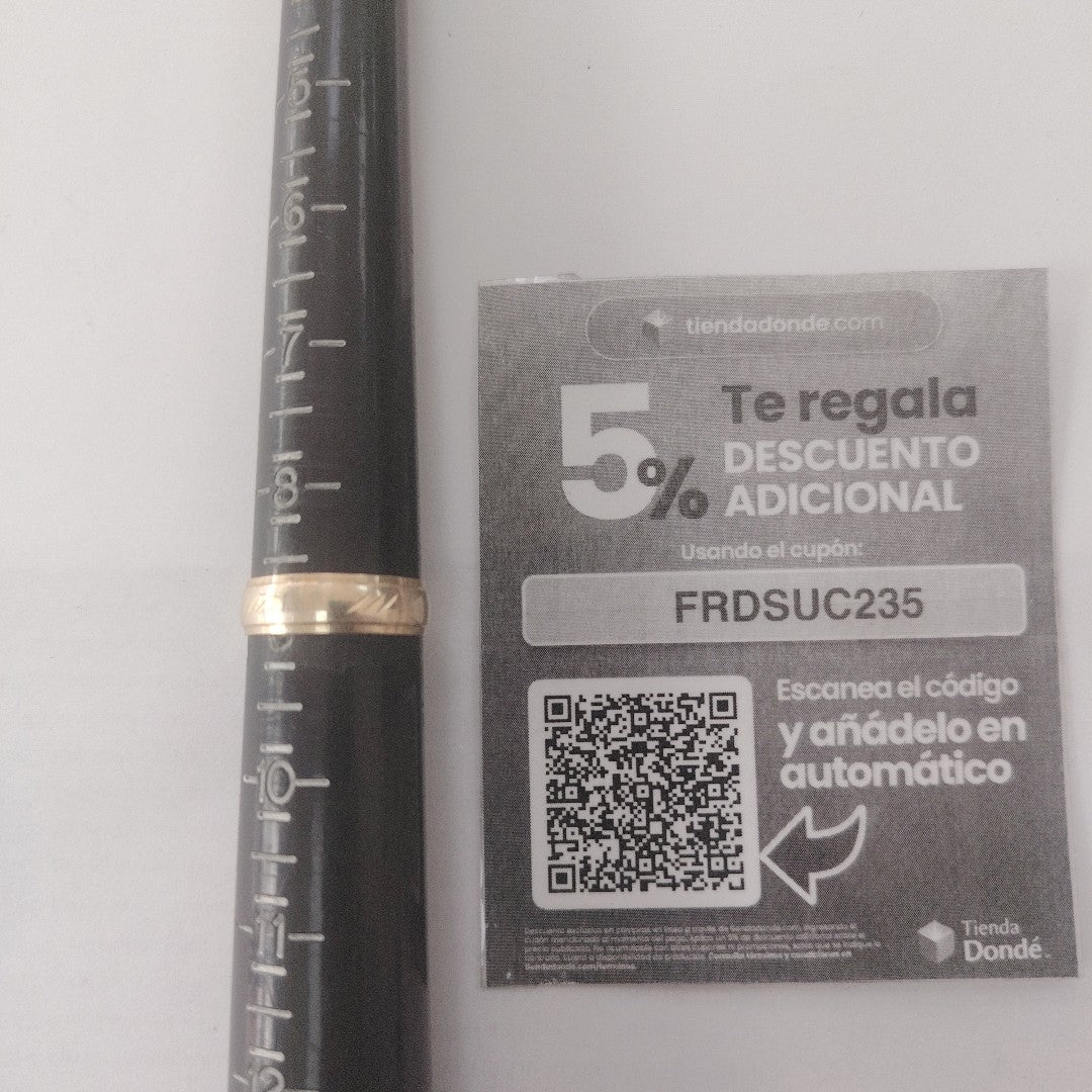 ARGOLLA ORO 10 K 1.7 GRMS (SEMINUEVO)