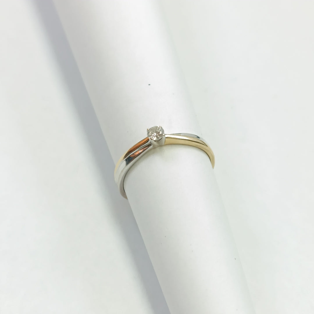 SOLITARIO ORO 14 K 1,40 GRMS (SEMINUEVO)