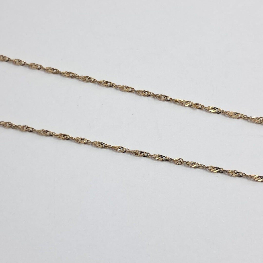 CADENA ORO 14 K 1,10 GRMS (SEMINUEVO)