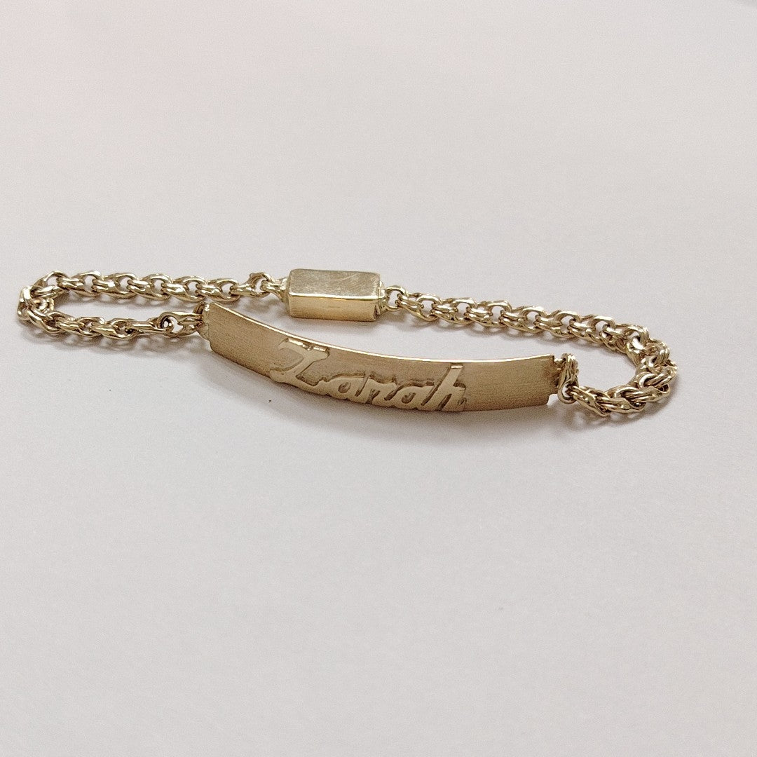 ESCLAVA ORO 14 K 8.6 GRMS (SEMINUEVO)