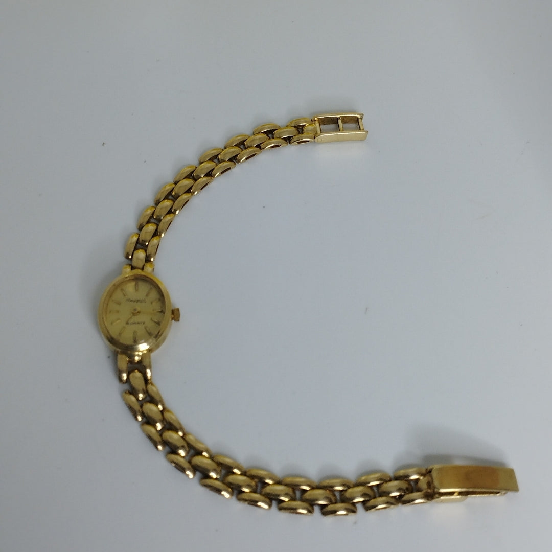 RELOJ CAJA Y PULSO ORO ORO 14 K 19.2 GRMS (SEMINUEVO)