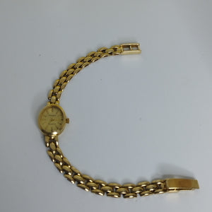 RELOJ CAJA Y PULSO ORO ORO 14 K 19.2 GRMS (SEMINUEVO)