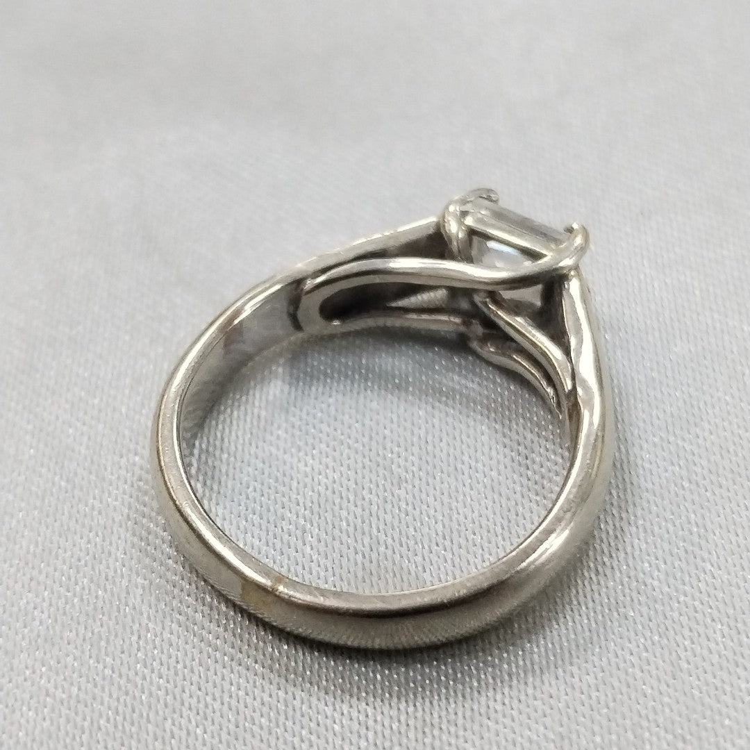 ANILLITO ORO BLANCO 14 K 3.4 GRMS (SEMINUEVO)