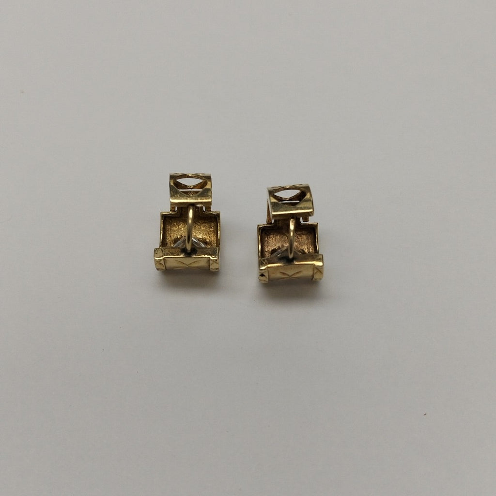 ARRACADAS PAR ORO 14 K 6.7 GRMS (SEMINUEVO)