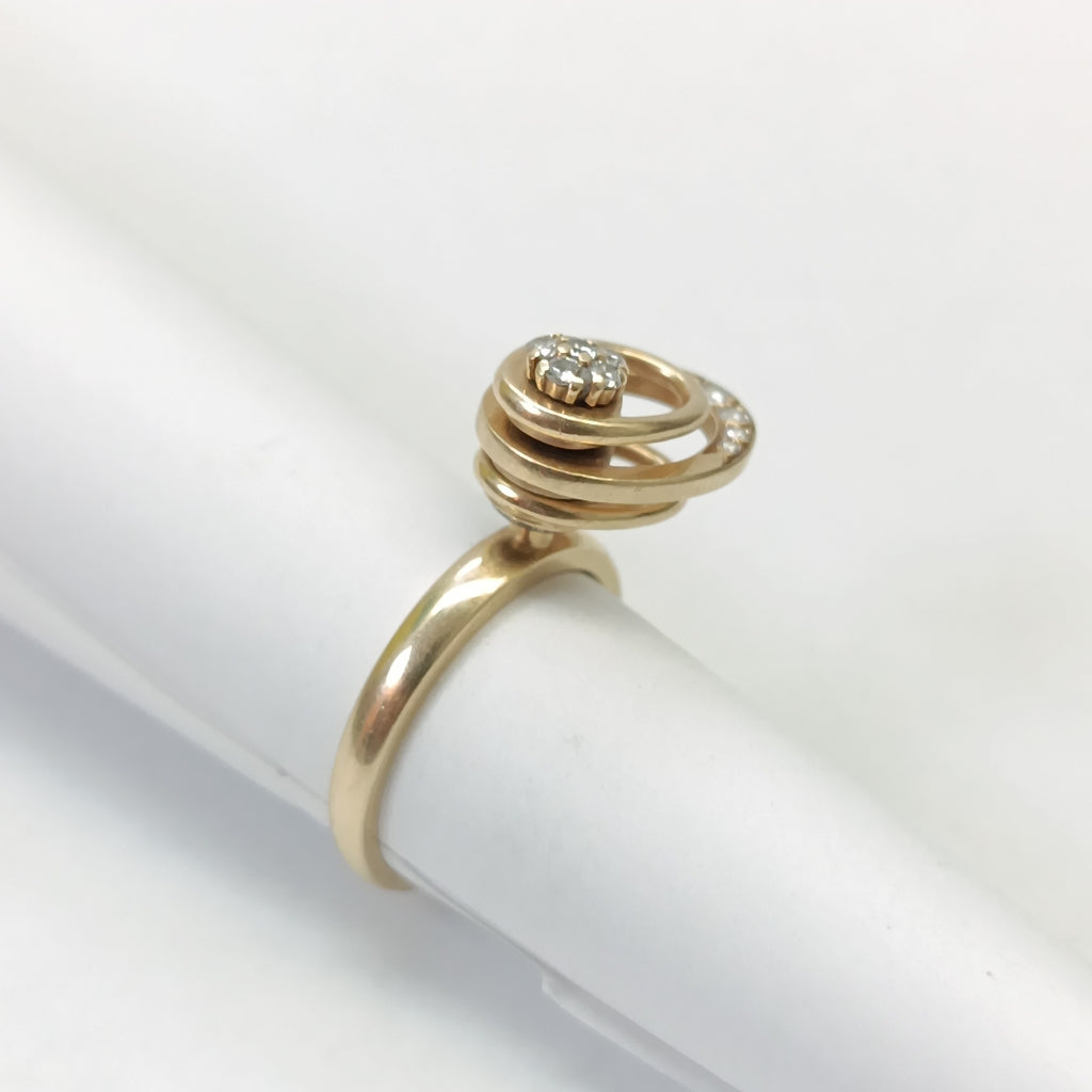 ANILLO ORO 14 K 6 GRMS (SEMINUEVO)