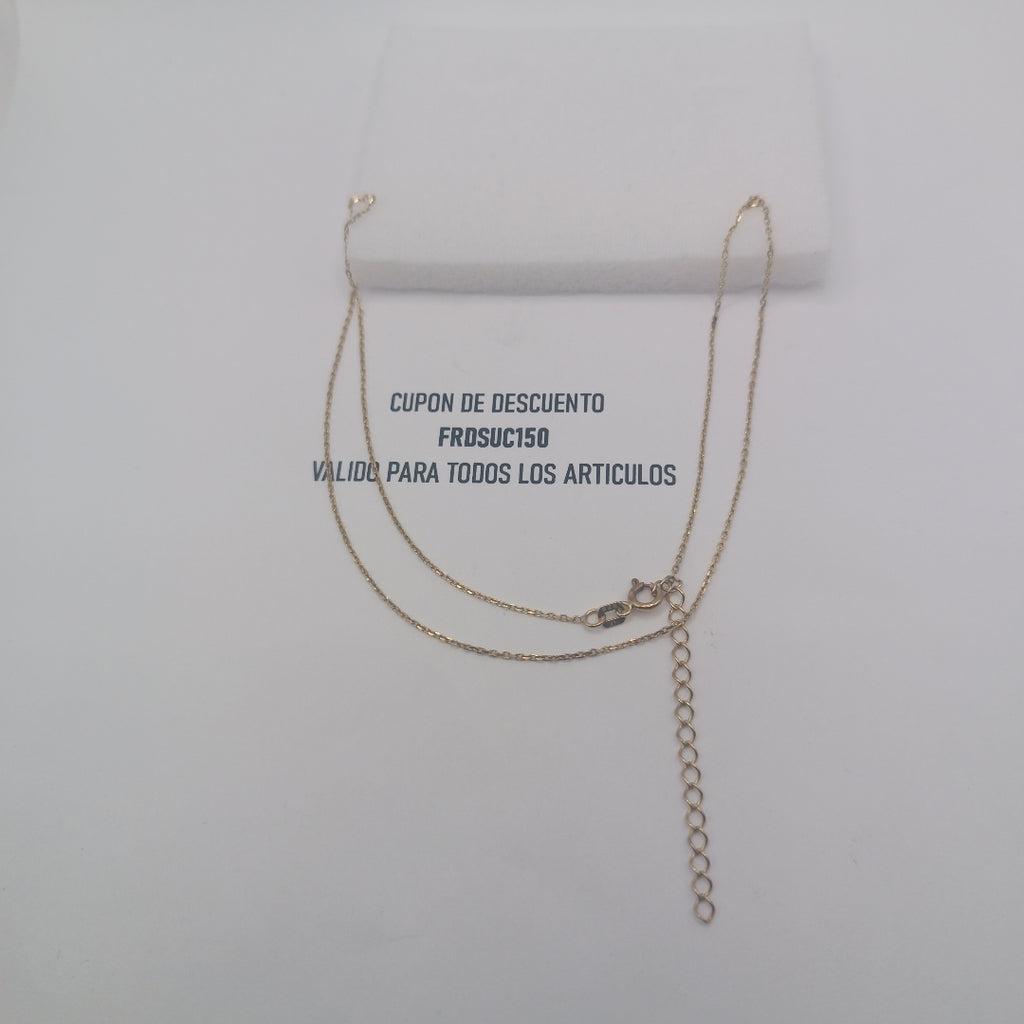 CADENA ORO 14 K 1,50 GRMS (SEMINUEVO)
