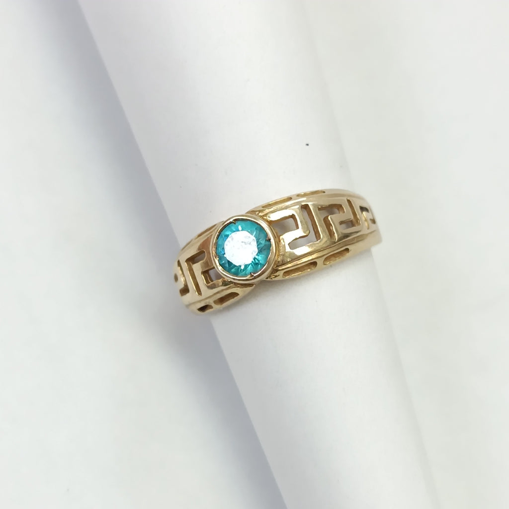 ANILLO ORO 10 K 3 GRMS (SEMINUEVO)
