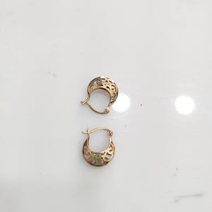 ARRACADAS PAR ORO 10 K 1,20 GRMS (SEMINUEVO)