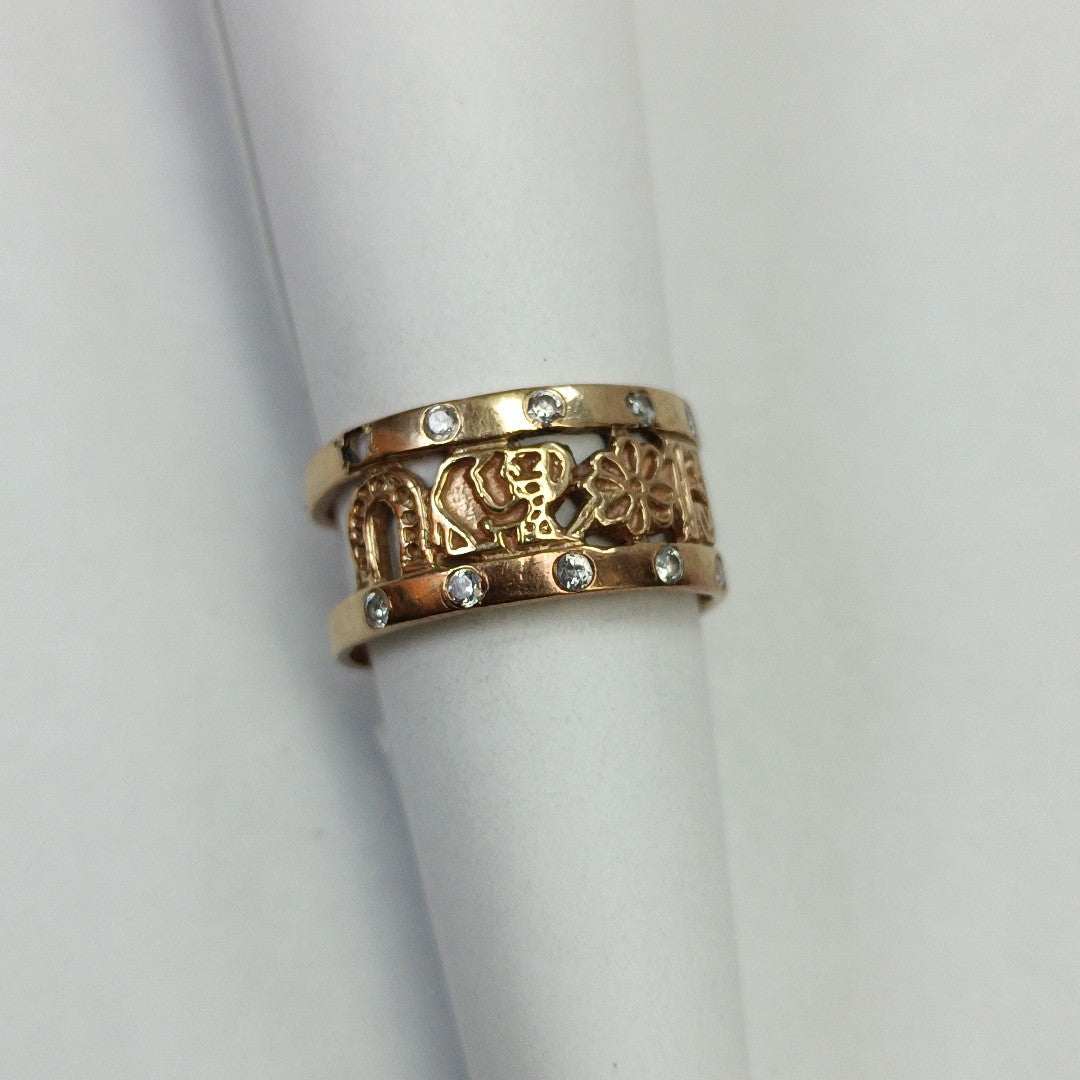 ANILLO ORO 10 K 3.7 GRMS (SEMINUEVO)
