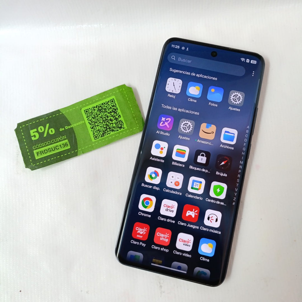 CELULAR OPPO RENO12 5G CPH2625 (2024) 512 GB 12 GB RAM (SEMINUEVO)