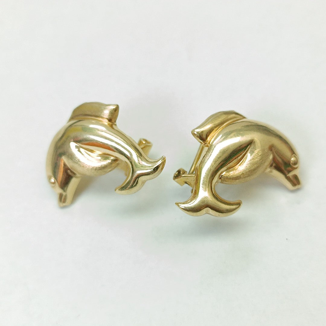 ARETES PAR ORO 14 K 3.1 GRMS (SEMINUEVO)