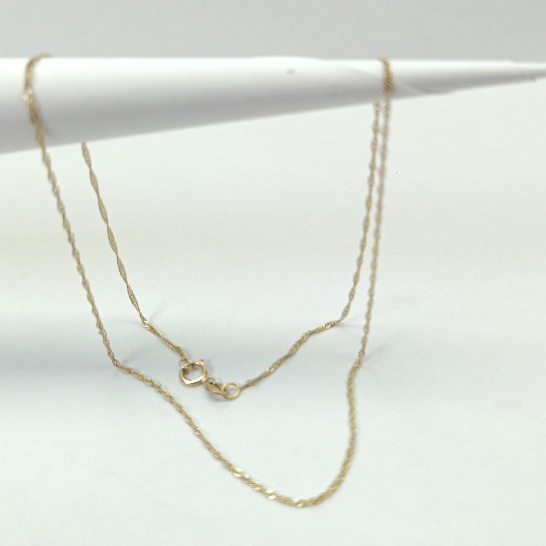 CADENA ORO 10 K 1.1 GRMS (SEMINUEVO)