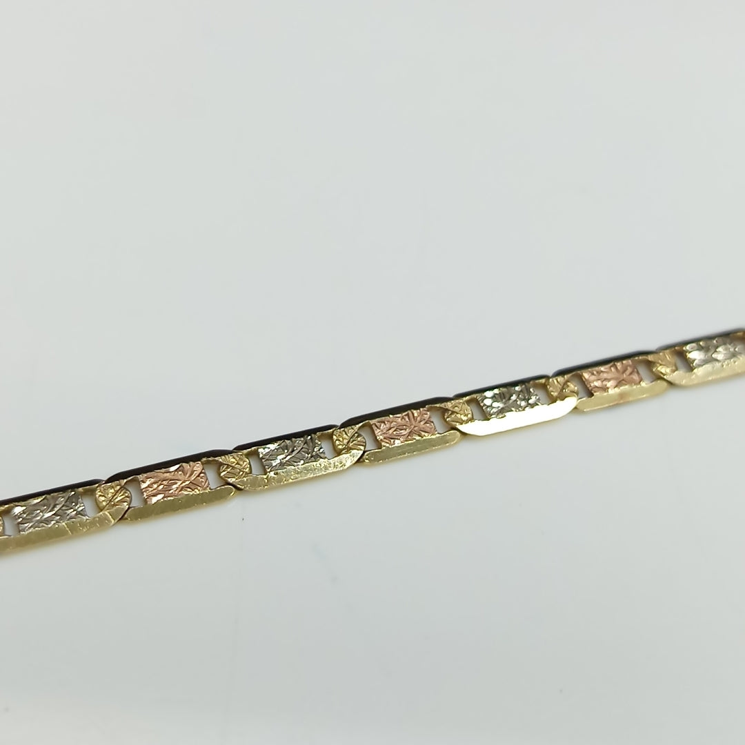 ESCLAVA ORO, RODIADO 14 K 7.3 GRMS (SEMINUEVO)