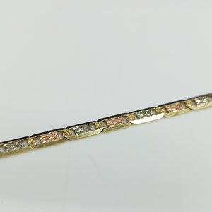 ESCLAVA ORO, RODIADO 14 K 7.3 GRMS (SEMINUEVO)