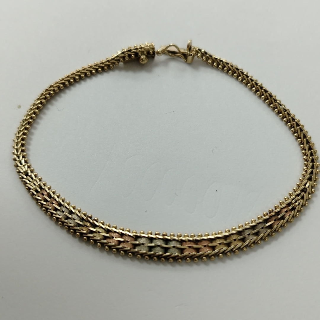 PULSERA ORO 14 K 8,50 GRMS (SEMINUEVO)