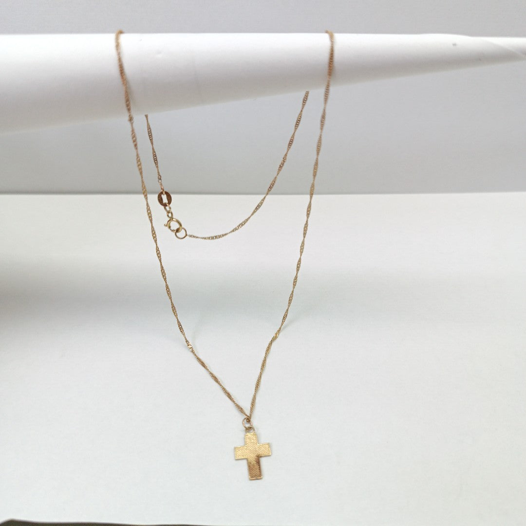 CADENA, DIJE ORO 10 K 1.4 GRMS (SEMINUEVO)
