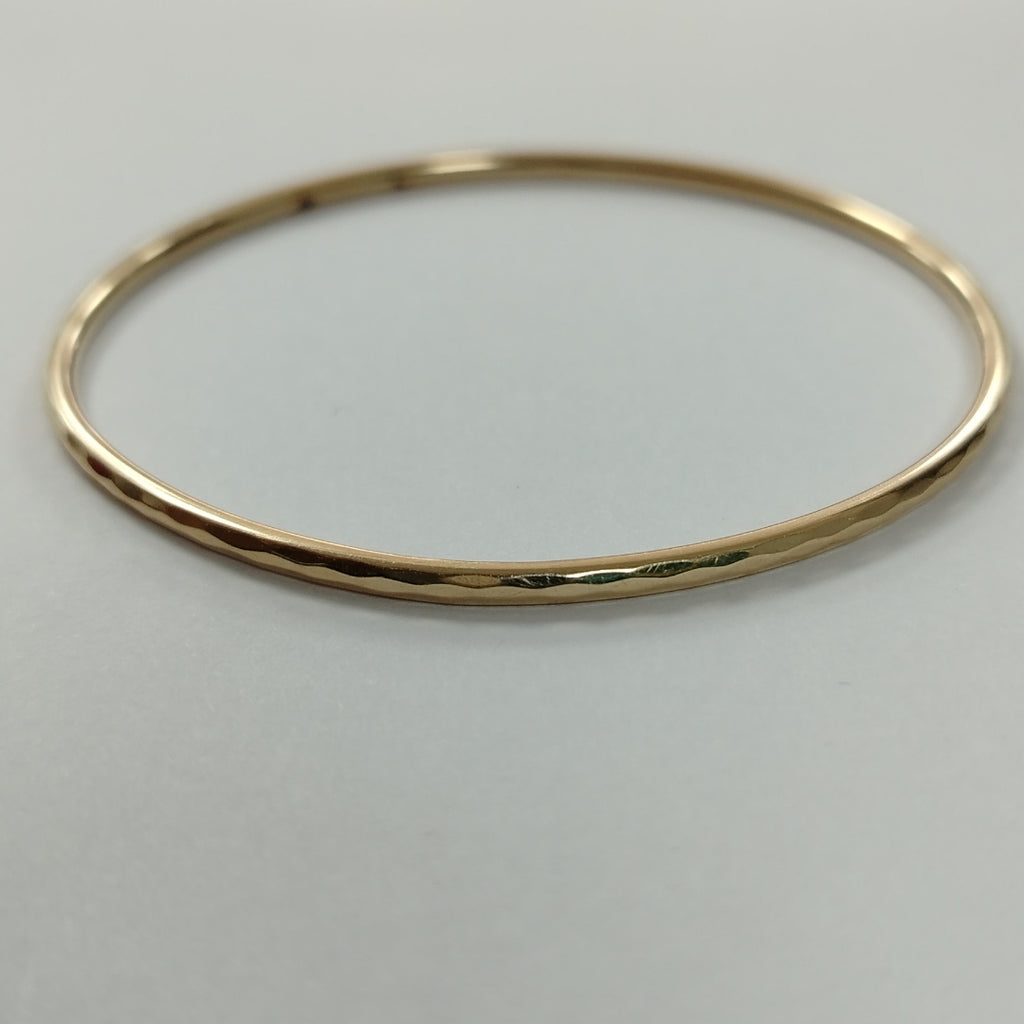 PULSERA RIGIDA ORO 14 K 4.8 GRMS (SEMINUEVO)