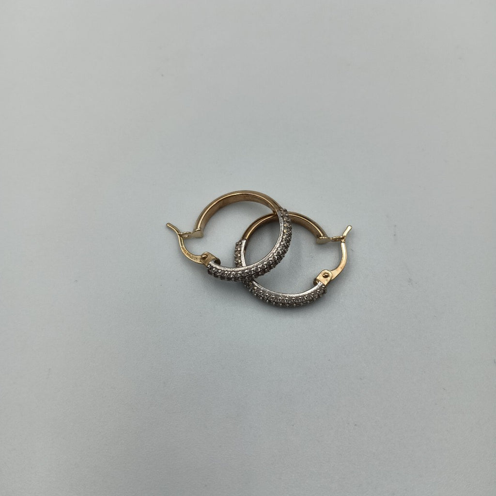 ARRACADAS PAR ORO 10 K 2.7 GRMS (SEMINUEVO)