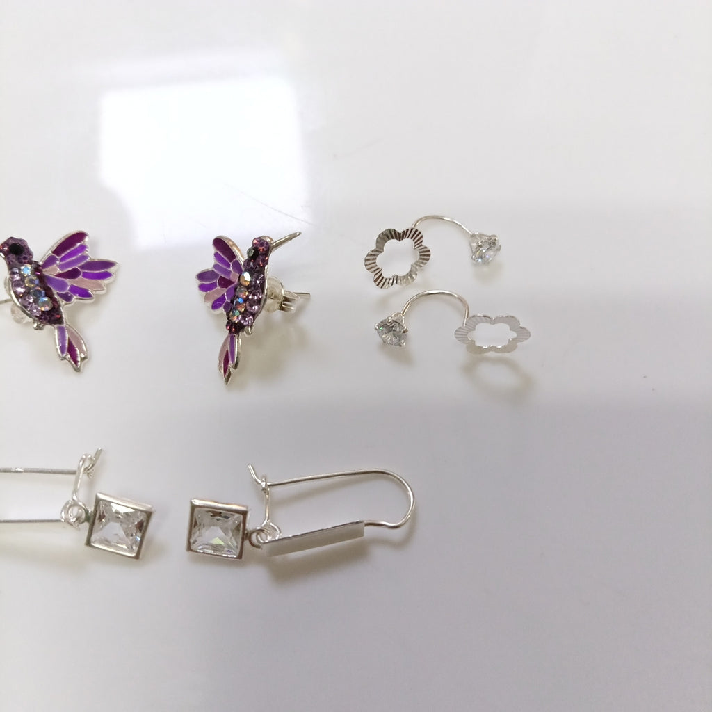 ARETES PAR, BROQUELES PAR PLATA 4.1 GRMS (SEMINUEVO)