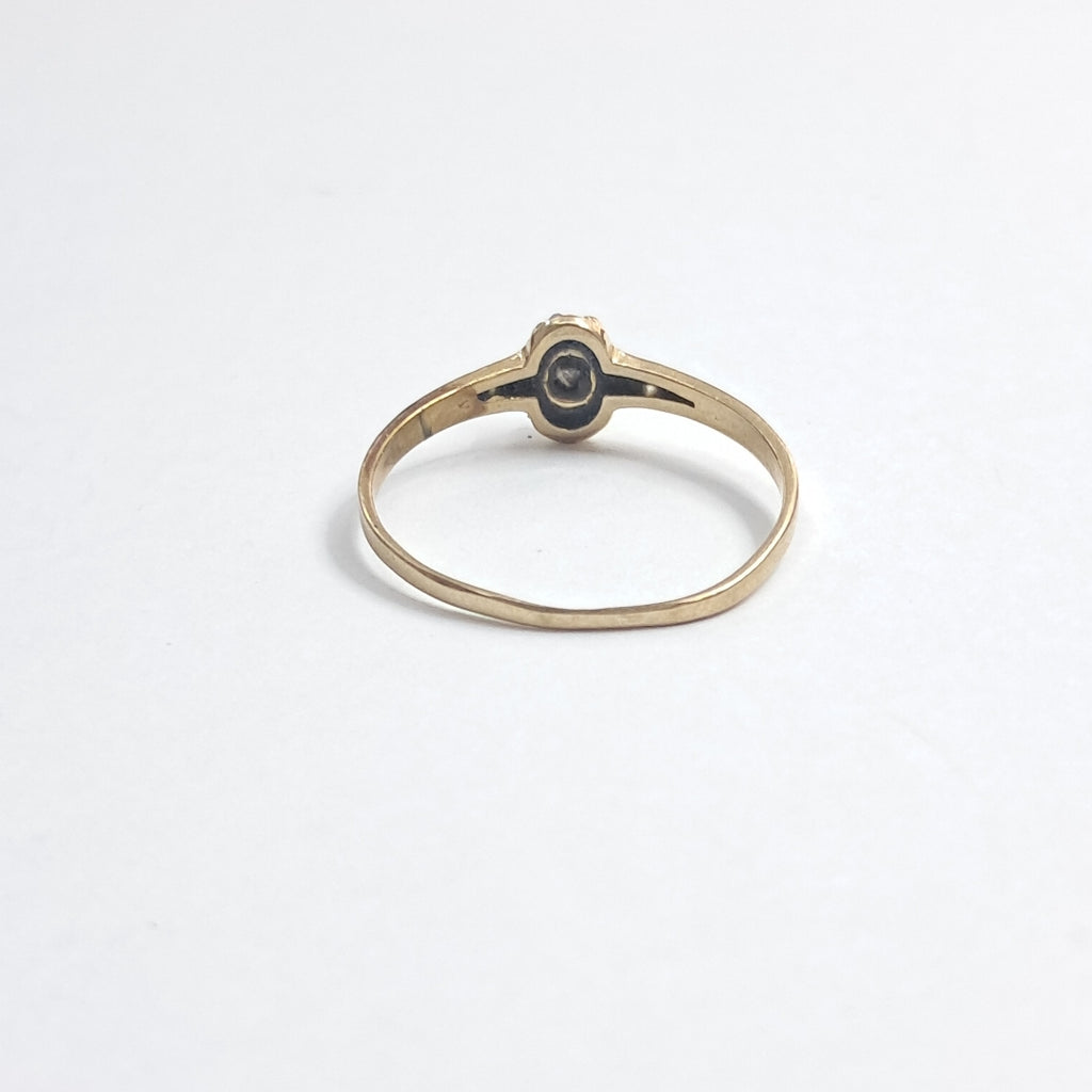 SOLITARIO ORO 14 K 1.1 GRMS (SEMINUEVO)