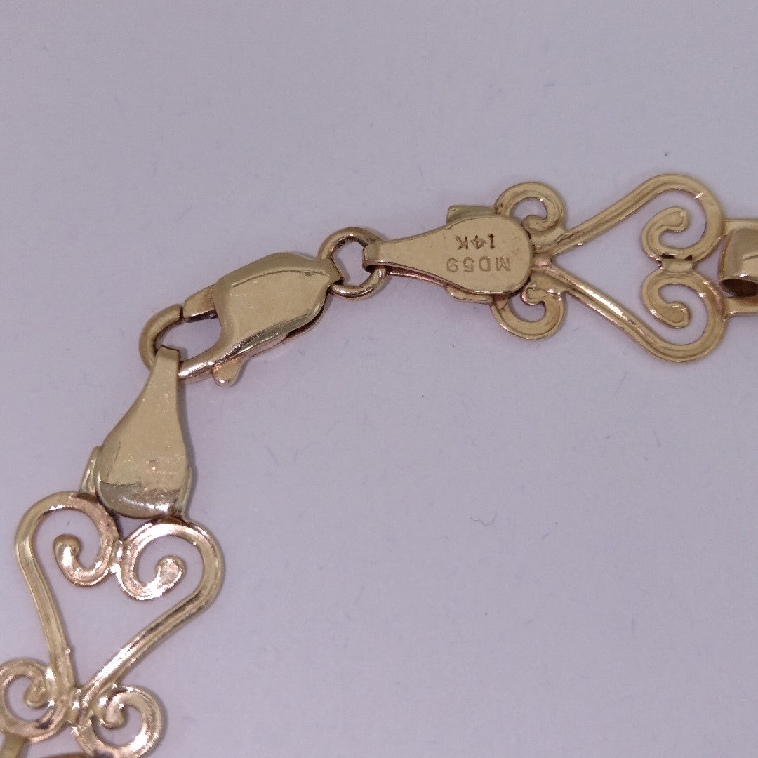 PULSERA ORO 14 K 8.2 GRMS (SEMINUEVO)