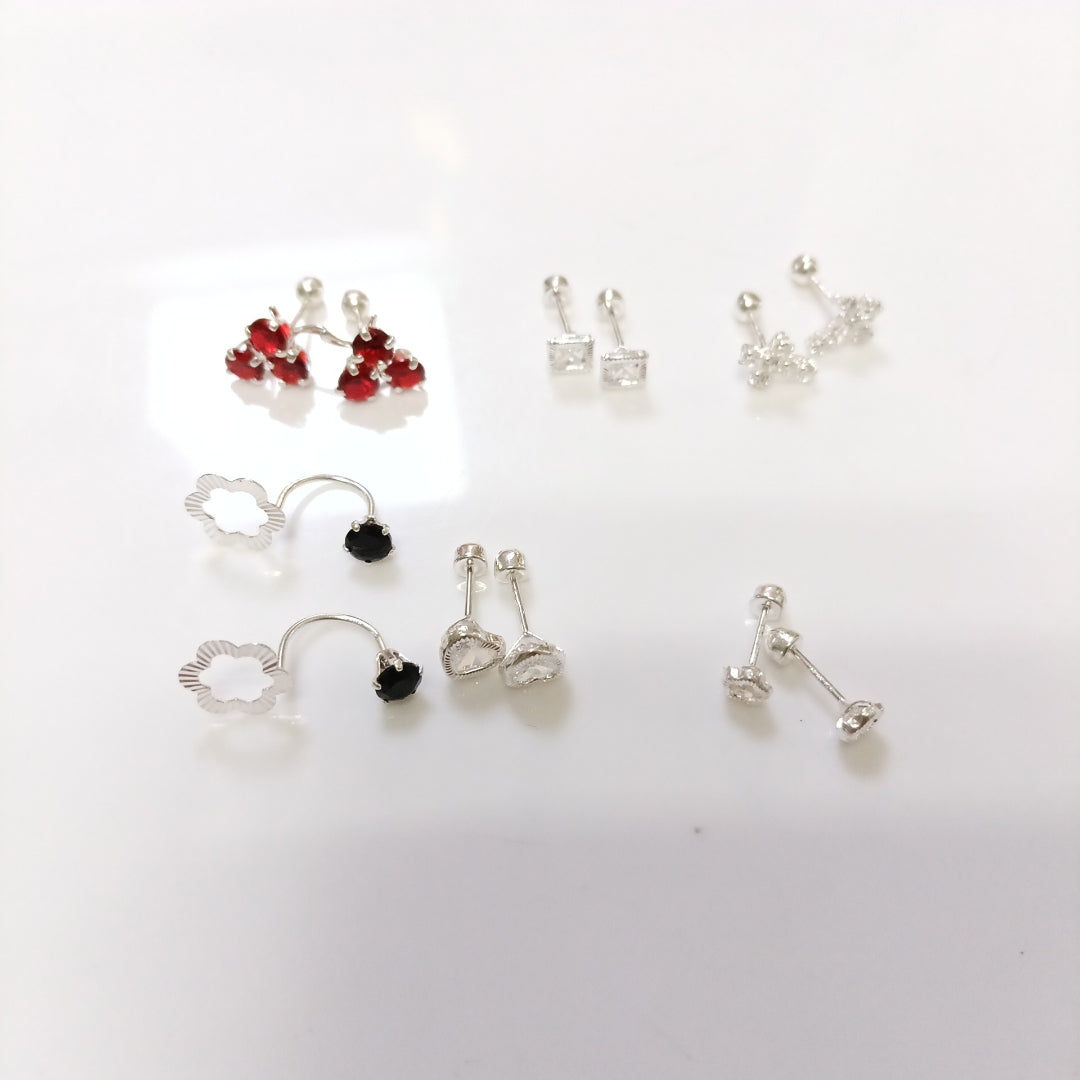 BROQUELES PAR PLATA 3.3 GRMS (SEMINUEVO)