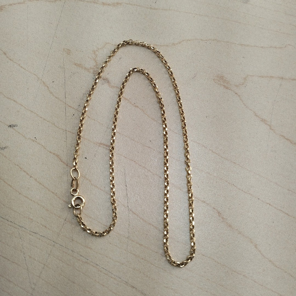 CADENA ORO 14 K 1.5 GRMS (SEMINUEVO)