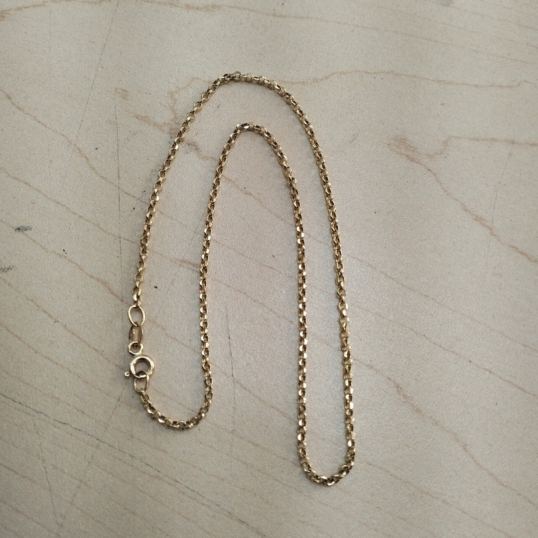CADENA ORO 14 K 1.5 GRMS (SEMINUEVO)