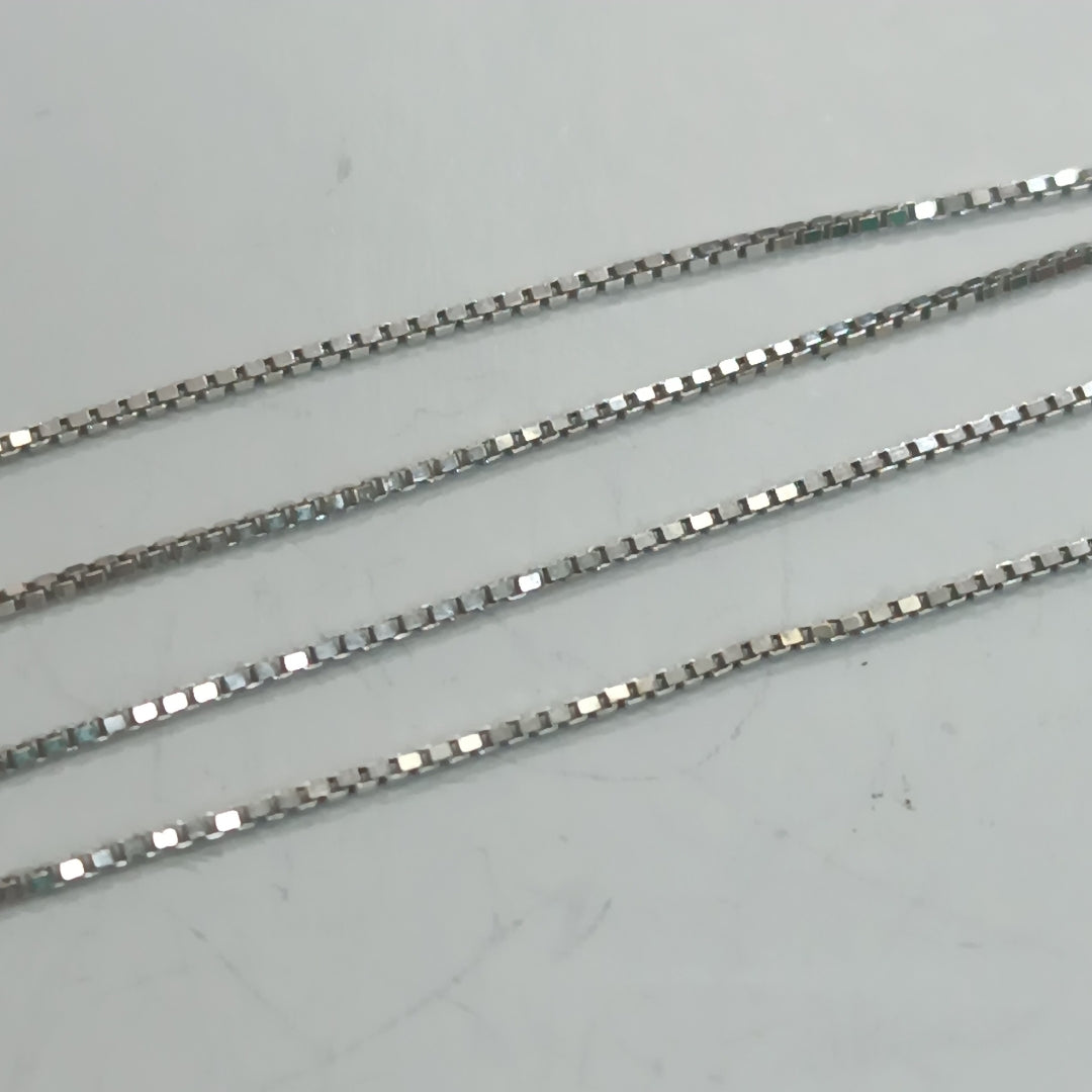 CADENA ORO BLANCO 14 K 1.2 GRMS (SEMINUEVO)