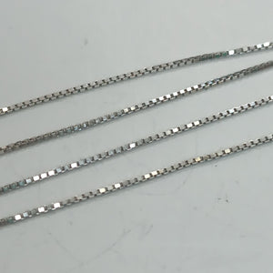 CADENA ORO BLANCO 14 K 1.2 GRMS (SEMINUEVO)
