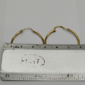 ARRACADAS PAR ORO 14 K 2.1 GRMS (SEMINUEVO)