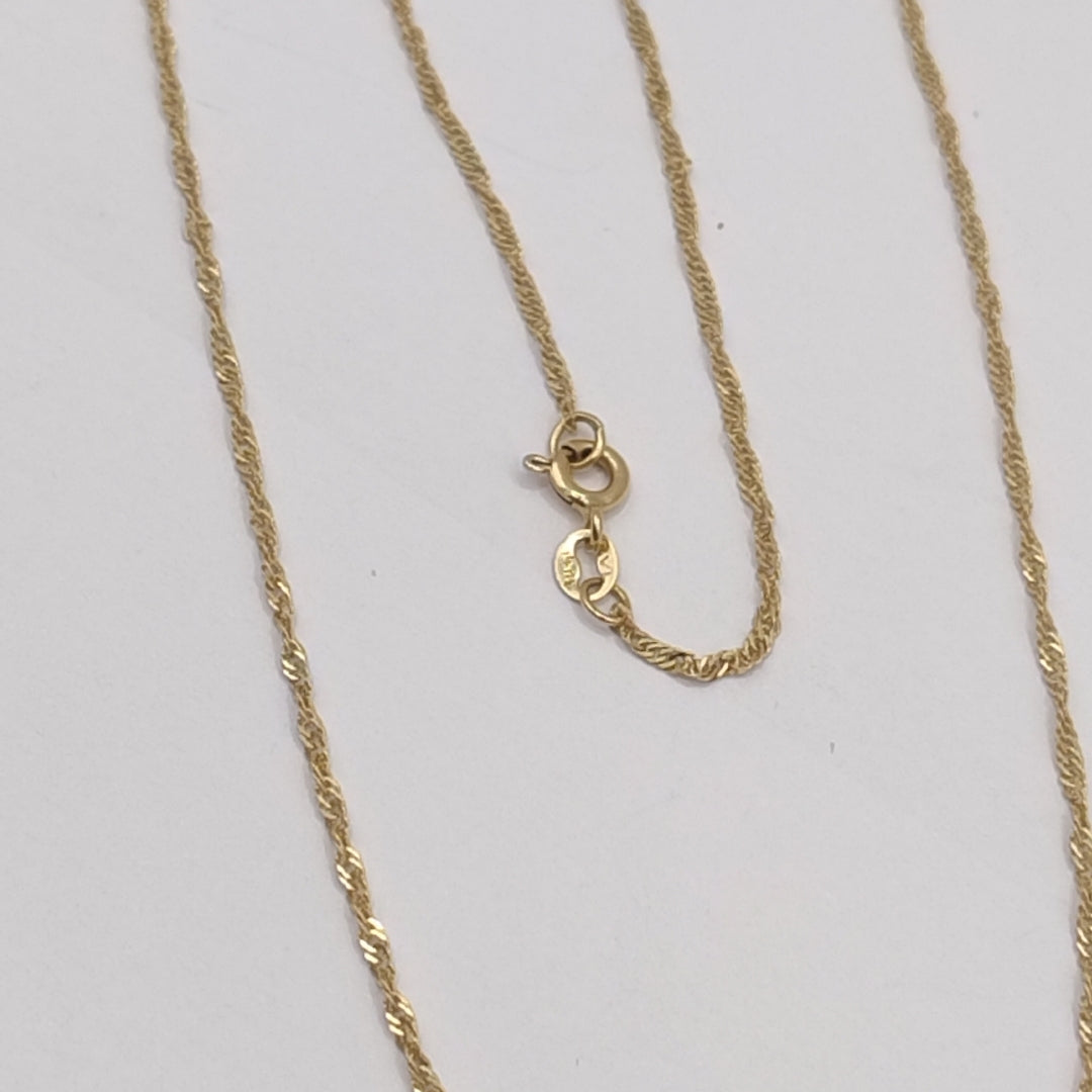CADENA ORO 14 K 2,00 GRMS (SEMINUEVO)