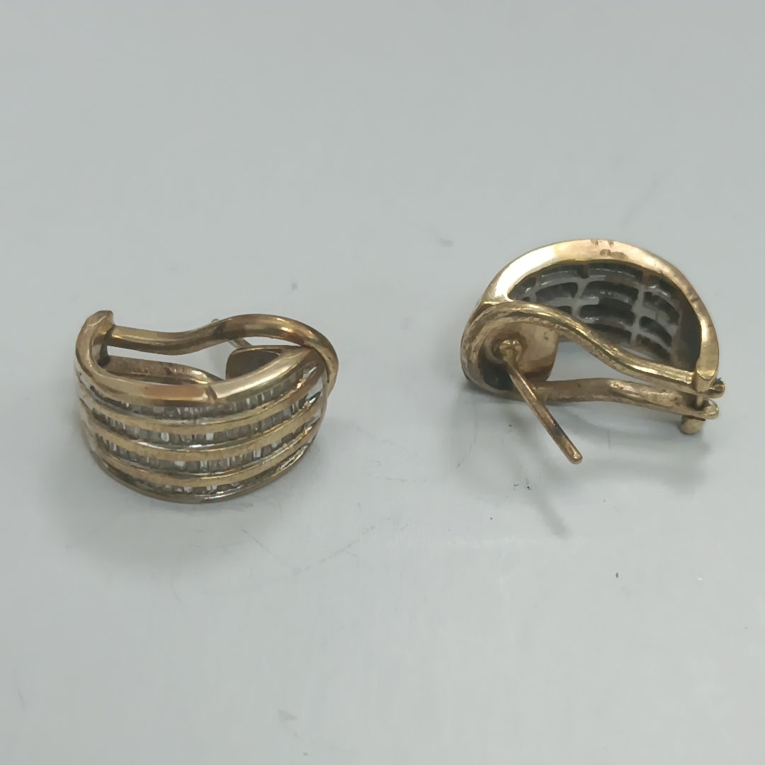 ARETES PAR ORO 14 K 8.1 GRMS (SEMINUEVO)