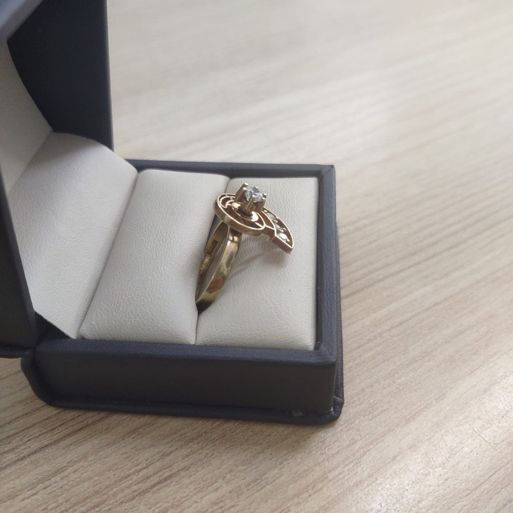 ANILLO ORO 8 K 3.1 GRMS (SEMINUEVO)
