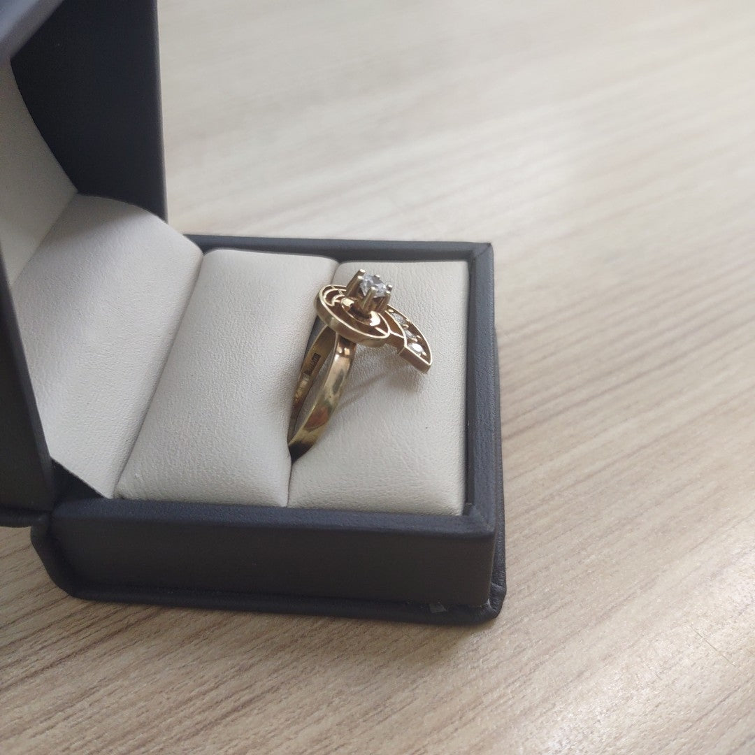 ANILLO ORO 8 K 3.1 GRMS (SEMINUEVO)