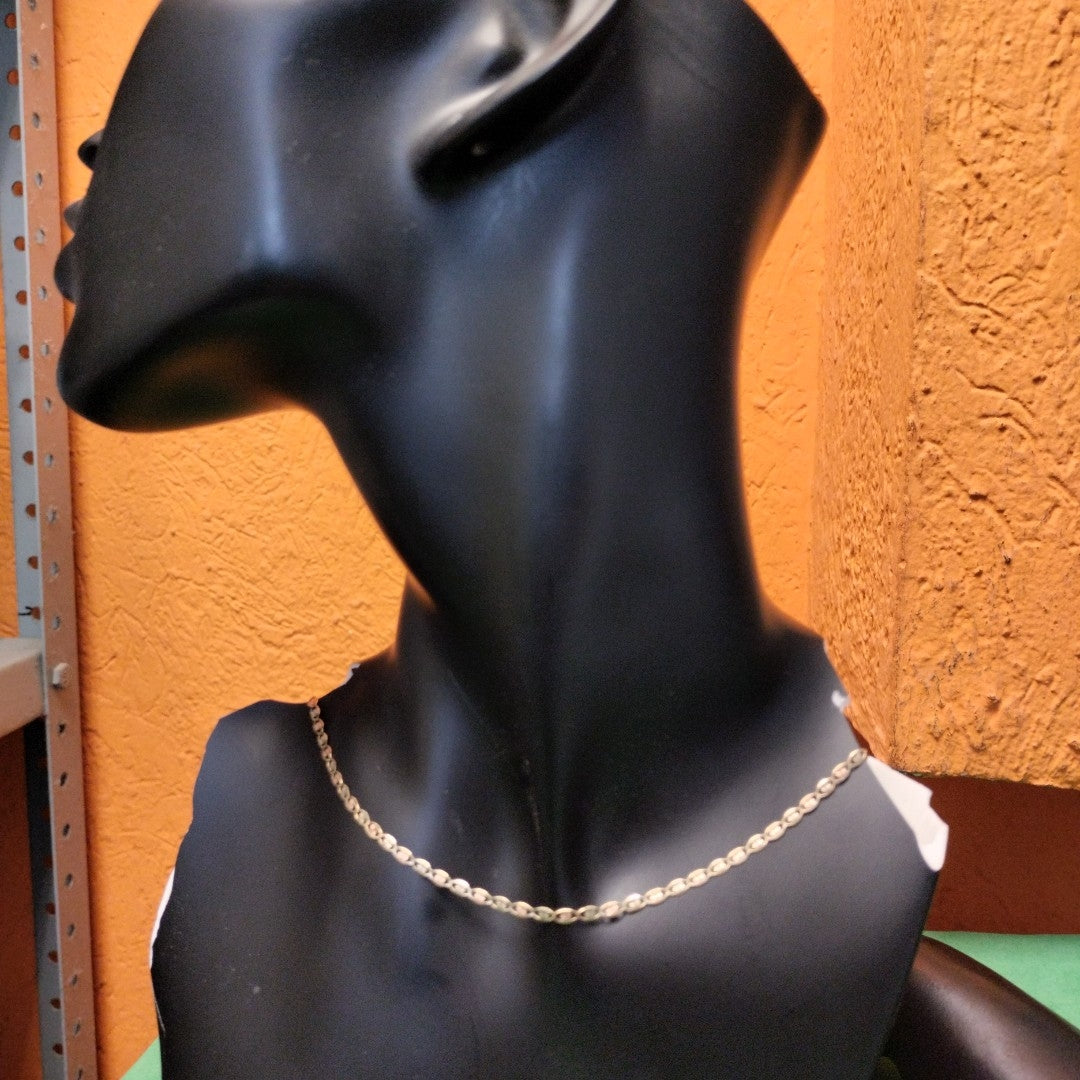 CADENA ORO COMBINADO 10 K 2,80 GRMS (SEMINUEVO)