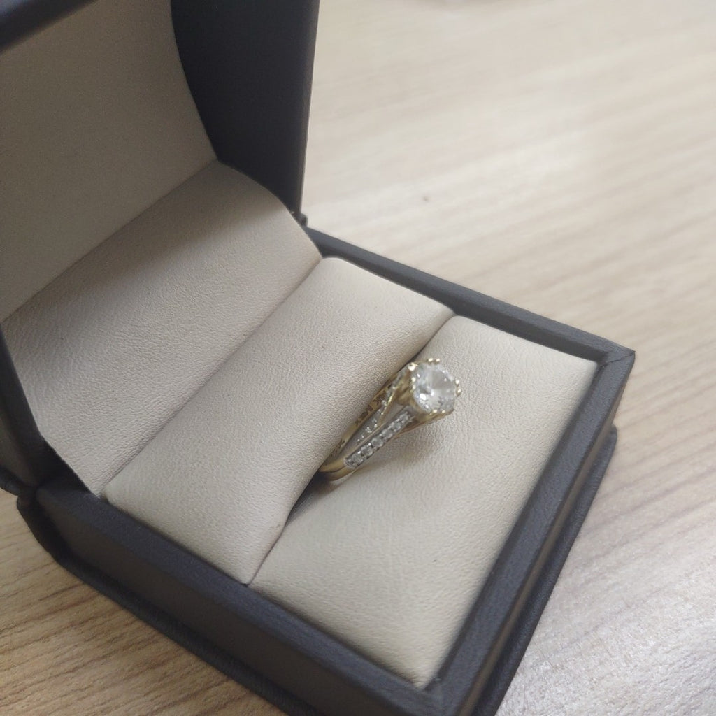 ANILLO ORO 14 K 2.2 GRMS (SEMINUEVO)