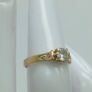 SOLITARIO ORO 14 K 1.5 GRMS (SEMINUEVO)