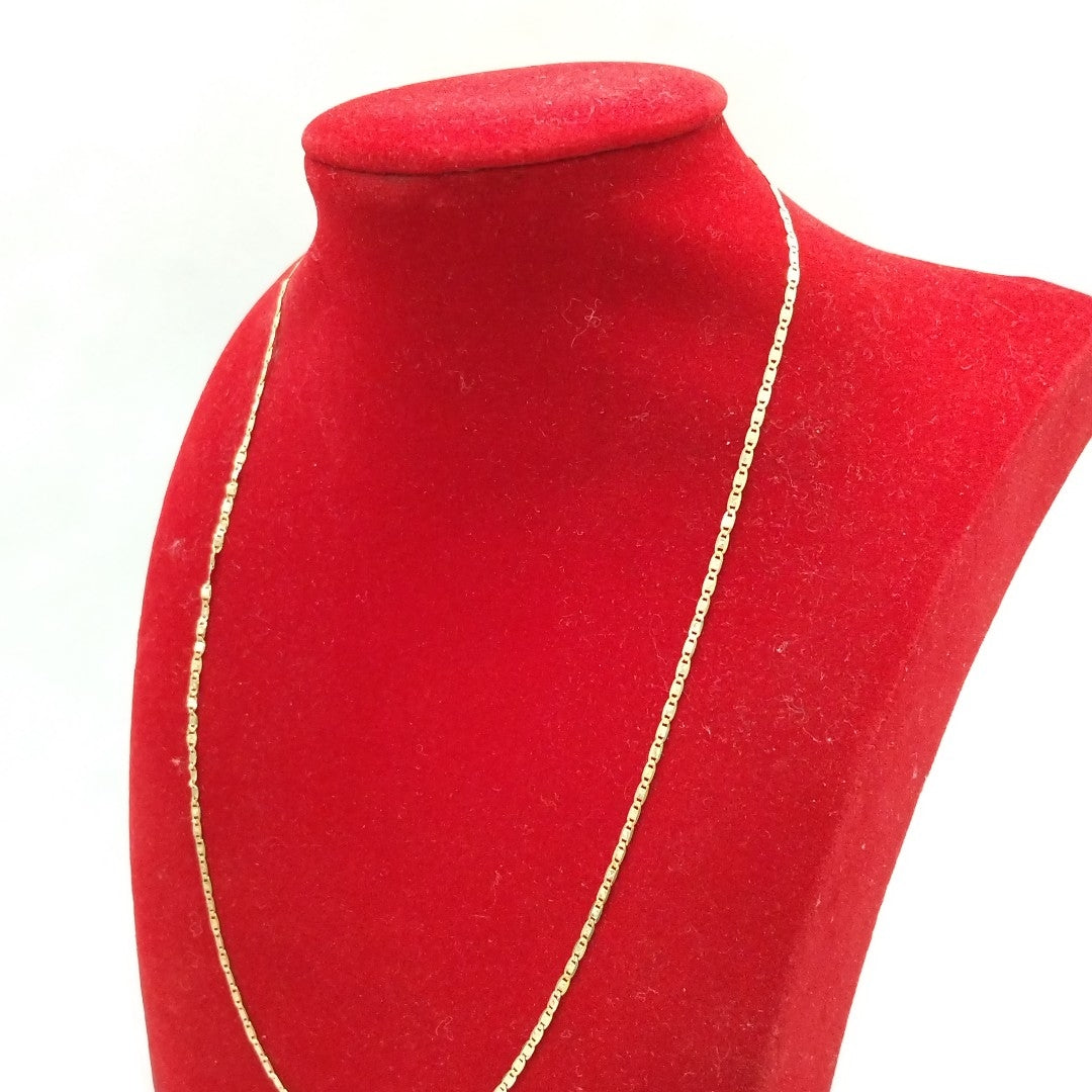 CADENA ORO,ORO COMBINADO 14 K 1,60 GRMS (SEMINUEVO)