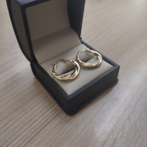 ARRACADAS PAR ORO 10 K 3.9 GRMS (SEMINUEVO)
