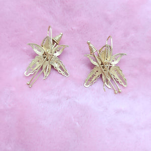 ARETES PAR ORO 10 K 6.2 GRMS (SEMINUEVO)