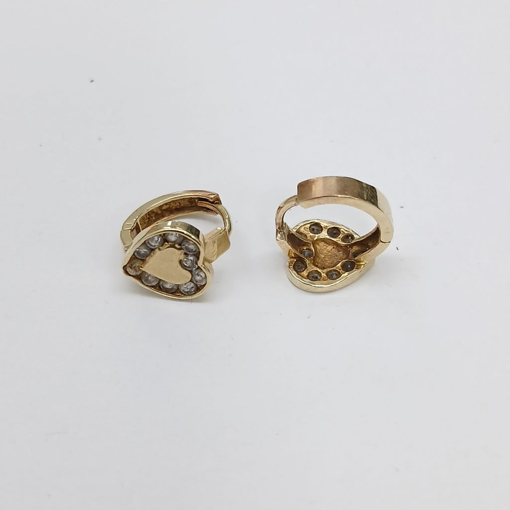 ARETES PAR ORO 10 K 1,80 GRMS (SEMINUEVO)